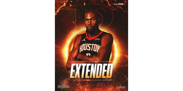 Durant går ned i lønnen for at skrive kontrakt med Rockets igen, ivrig efter at nå nye højder i den nye sæson.